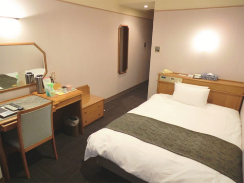 ホテル　ニューグローバルの客室の写真