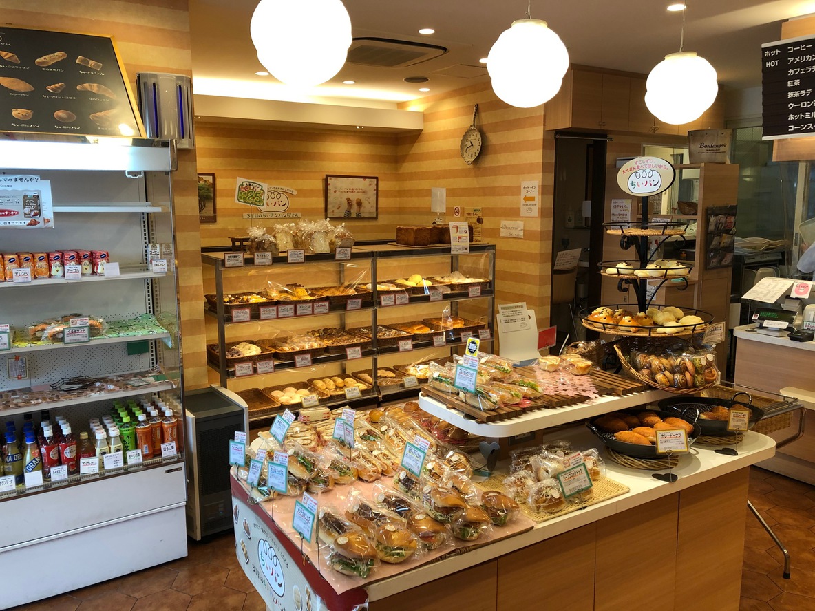 ３丁目の小さなパン屋さん店内売り場