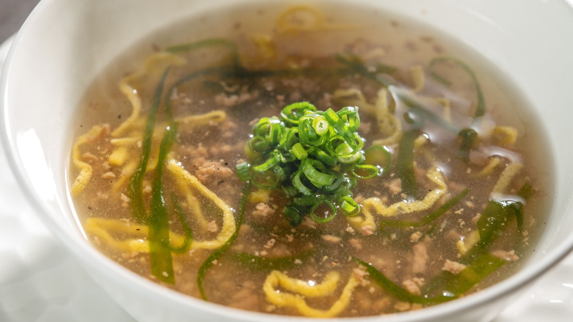 【朝食】とちぎ和牛スープ