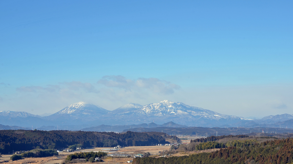 【当宿の景観】展望室からの風景（日光方面）