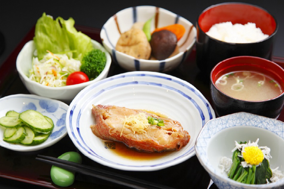 朝食一例