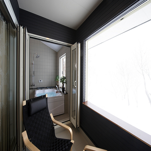 月のあかりバルコニー付半露天風呂風