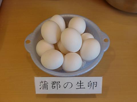 蒲郡の生卵