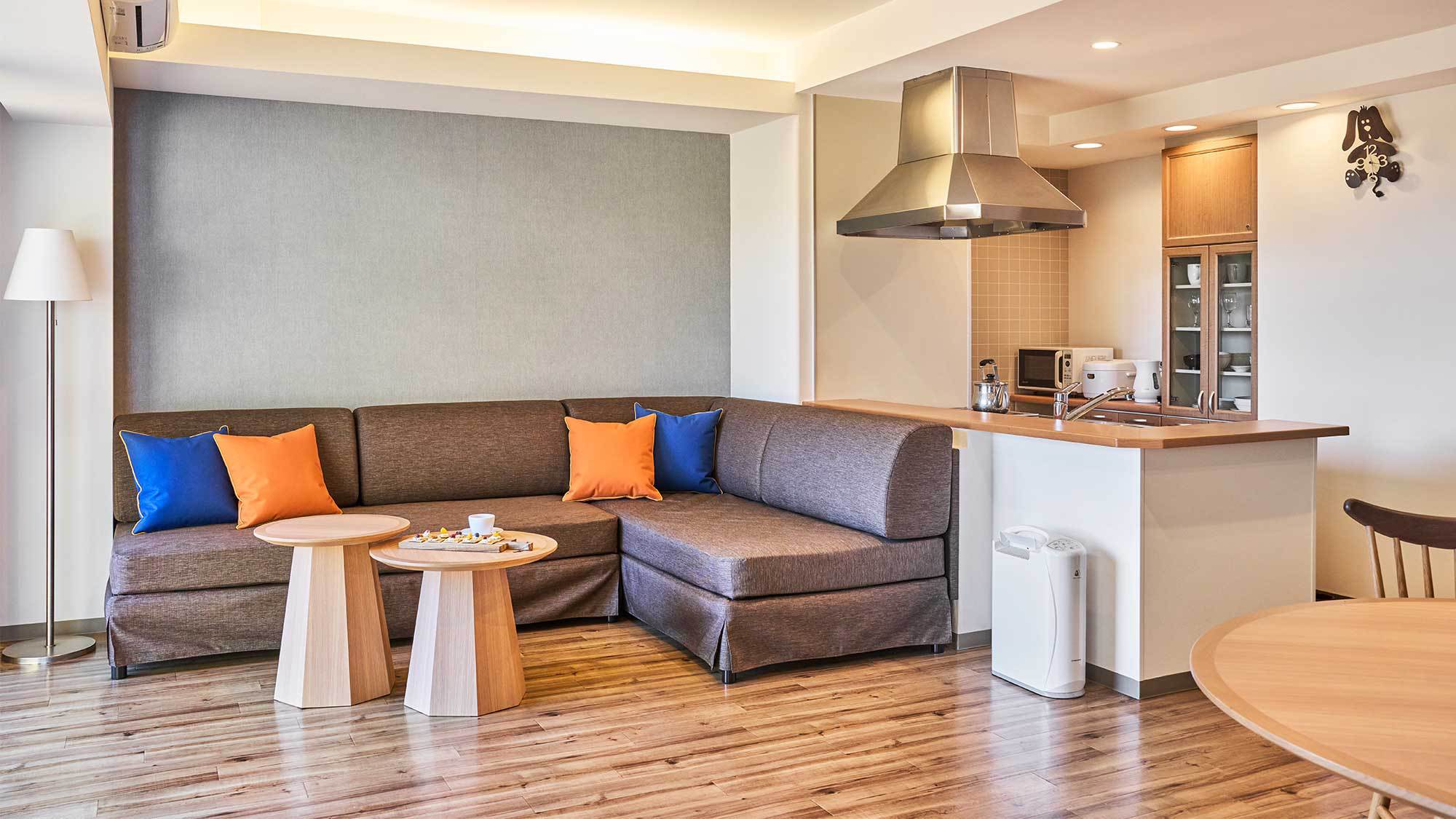 【愛犬】リビングダイニング