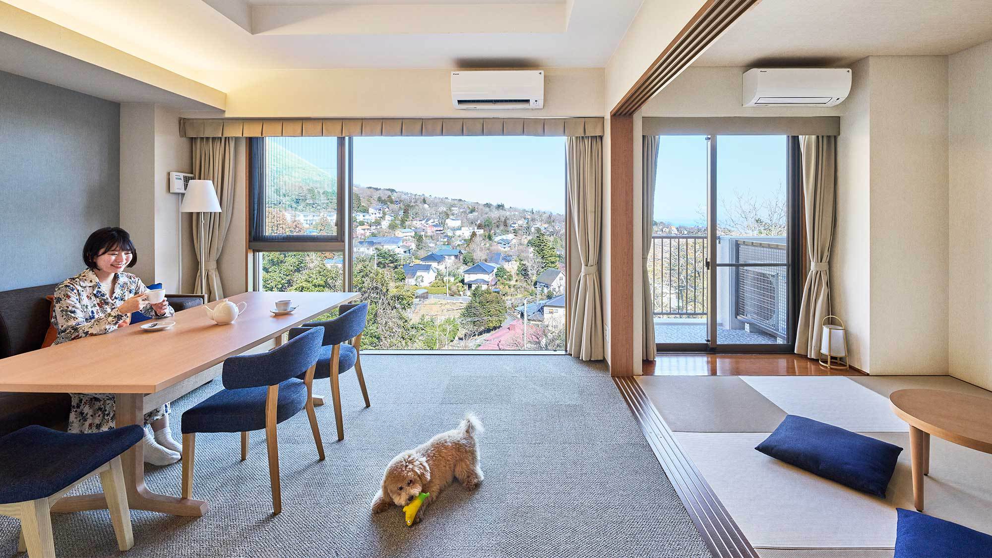 【愛犬】リビングダイニング