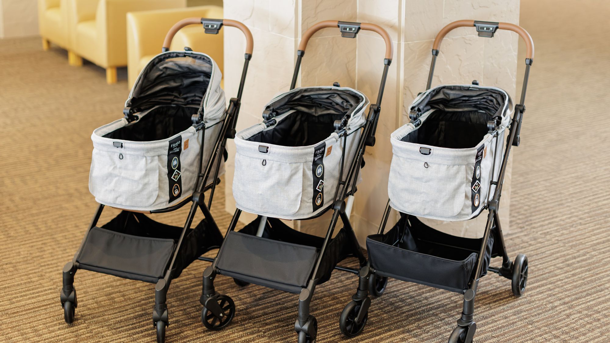 ワンちゃん用カートもご用意しております♪