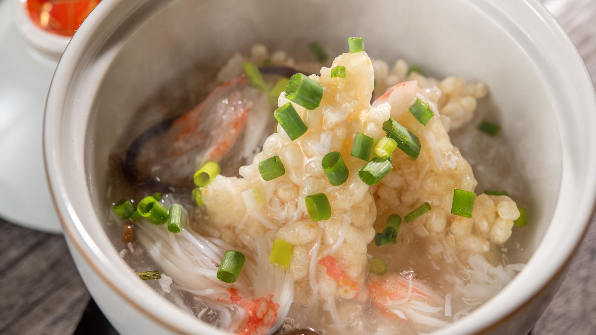 【特別会席】冬（2025年12月〜2026年2月）食事蟹あんかけおこげ