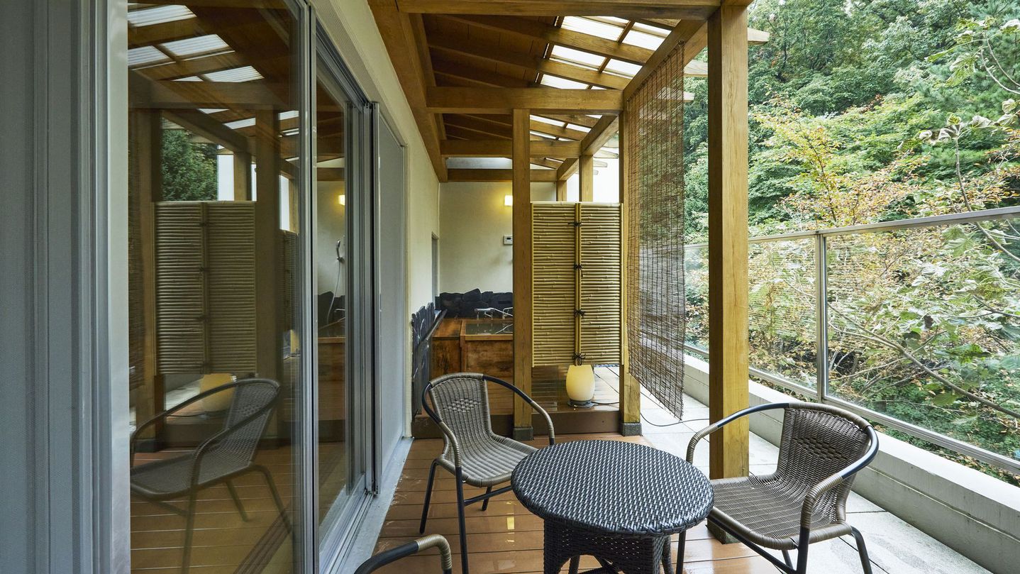 露天風呂付特別和洋室／露天風呂