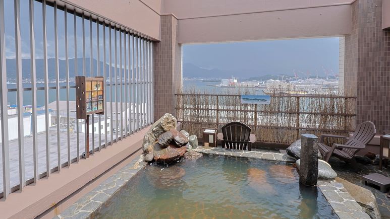 大浴場露天風景
