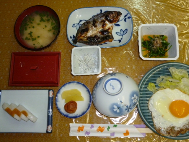 体に優しい和朝食