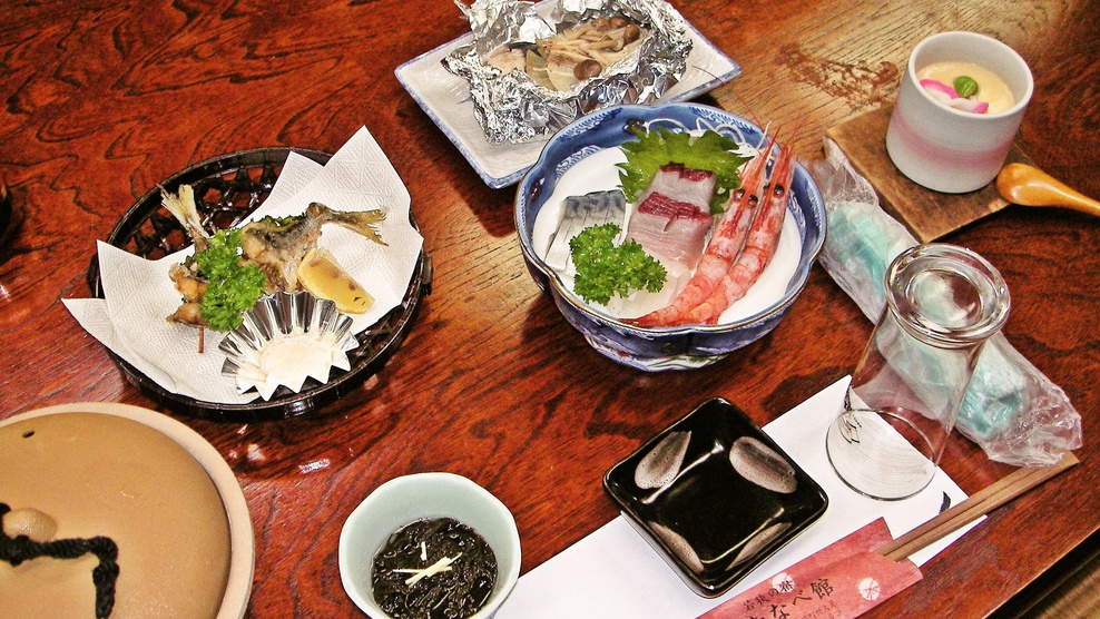 *【海鮮定食】リーズナブルに新鮮な海の幸が味わえるメニューです