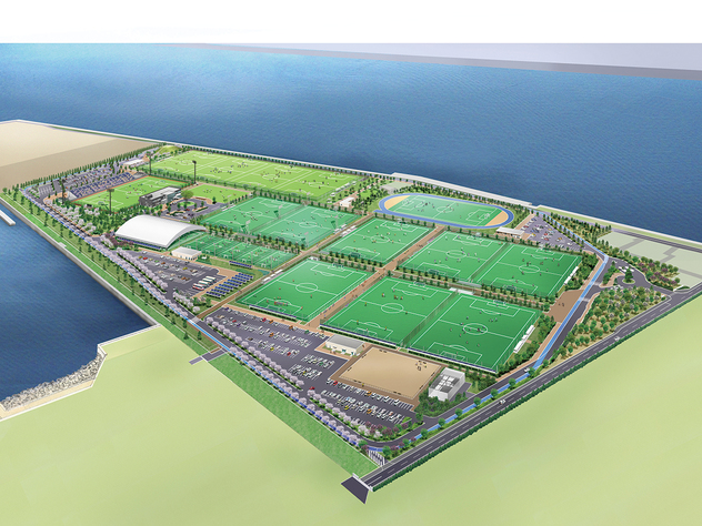 日本最大規模のサッカー・ナショナルトレーニングセンター「J-GREEN」
