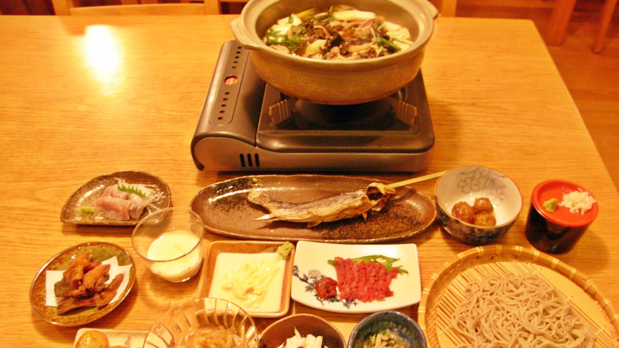 *夕食一例