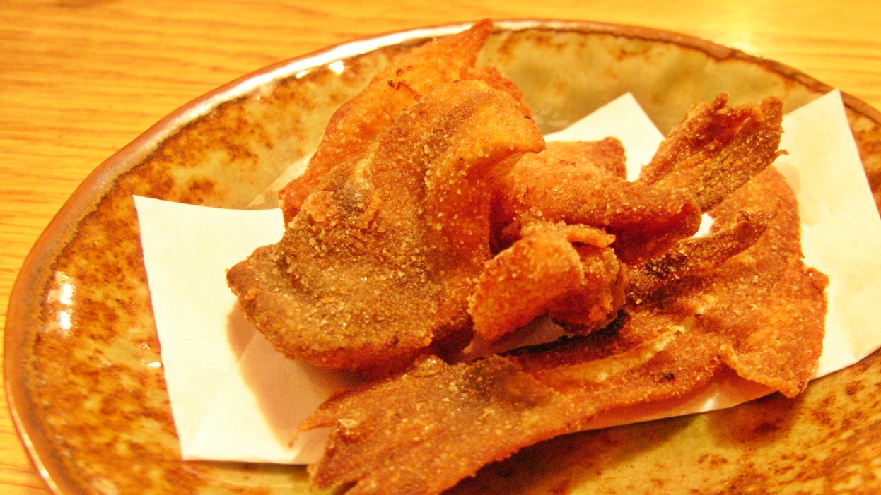 *岩魚の唐揚げ