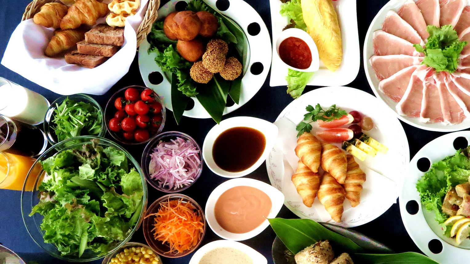 朝食ブッフェ（イメージ）