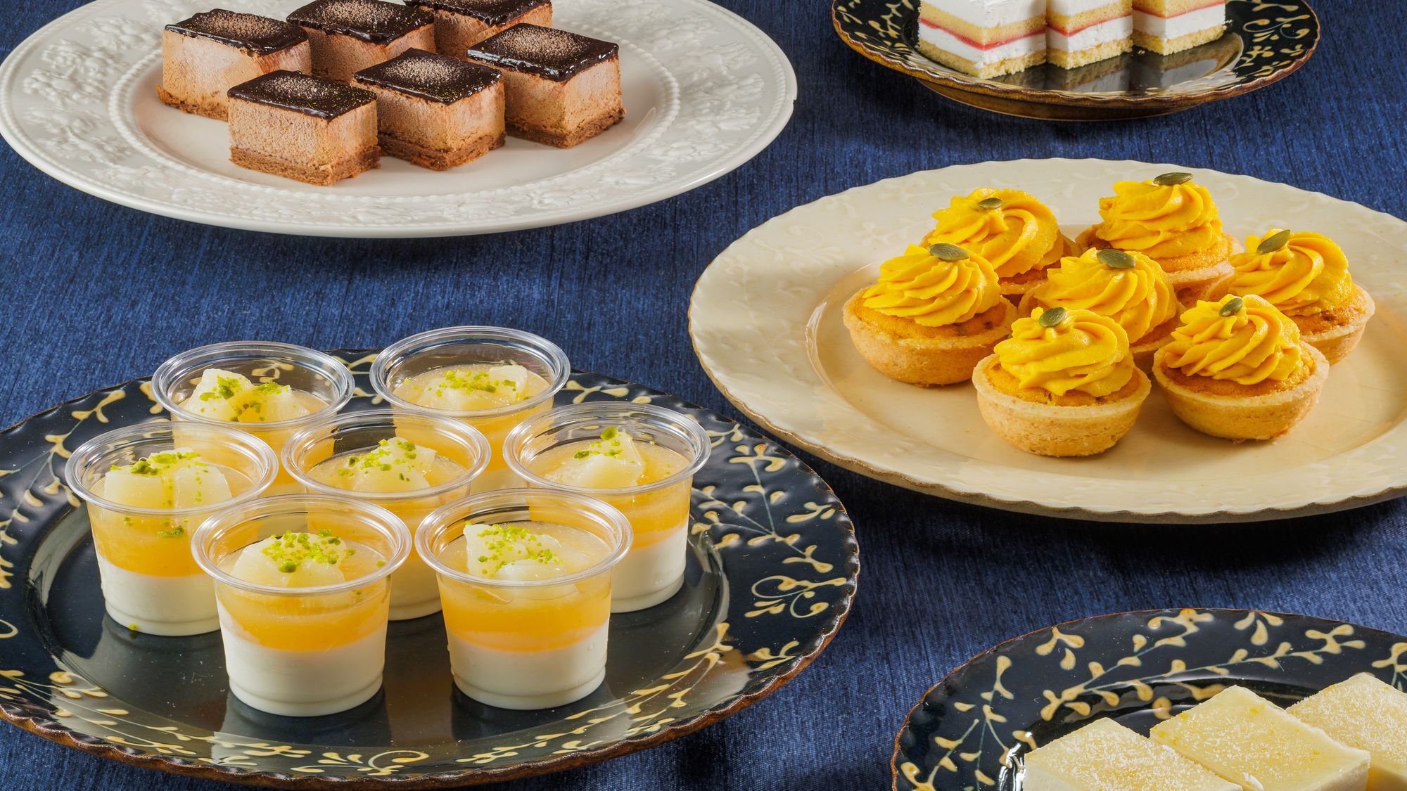 秋のリゾートブッフェ季節のデザート