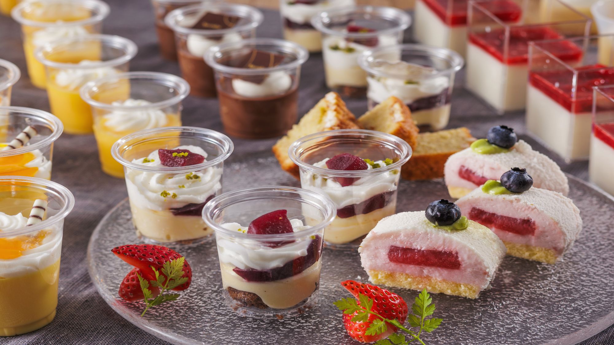 冬のリゾートブッフェスイーツ