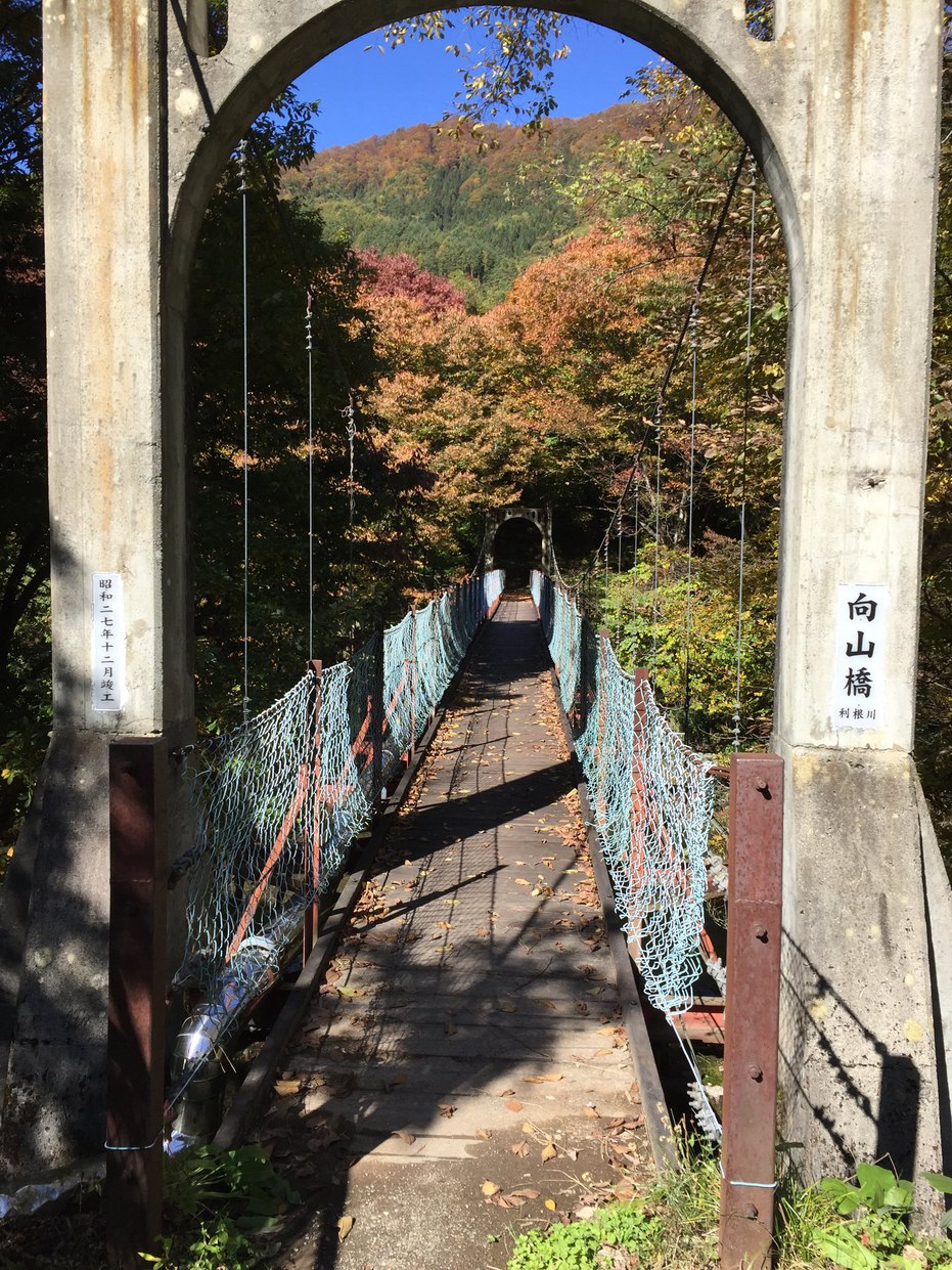 利根川の吊り橋