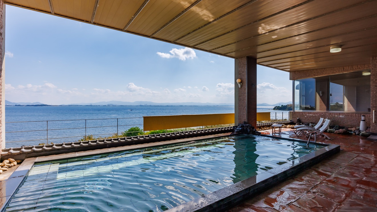 大浴場「三上の湯」琵琶湖展望露天風呂