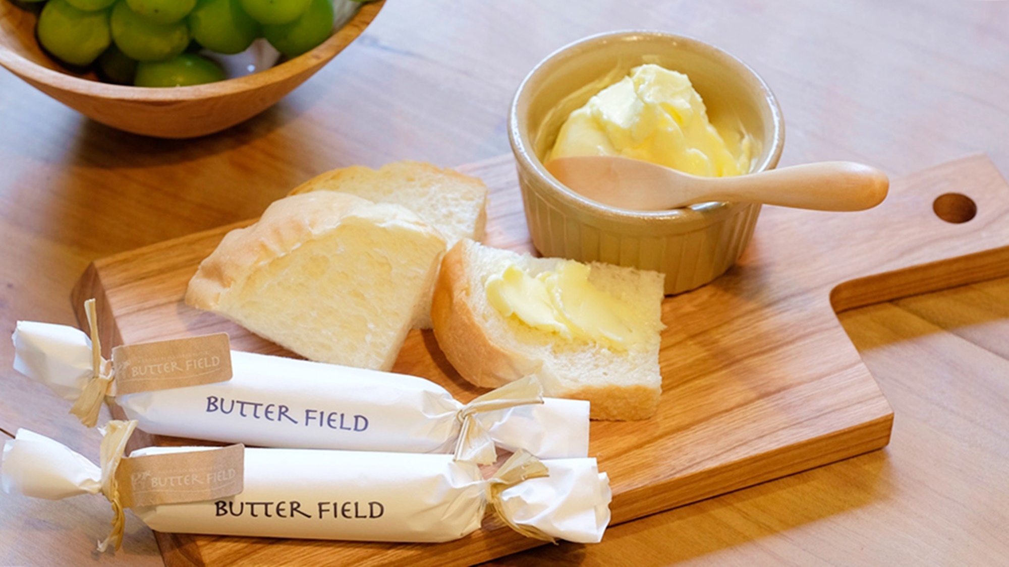 *川島旅館オリジナル商品『Butter Field』／豊富町で育った乳牛ならではのコクと香り！