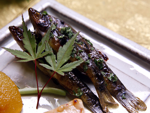 旬菜懐石焼物