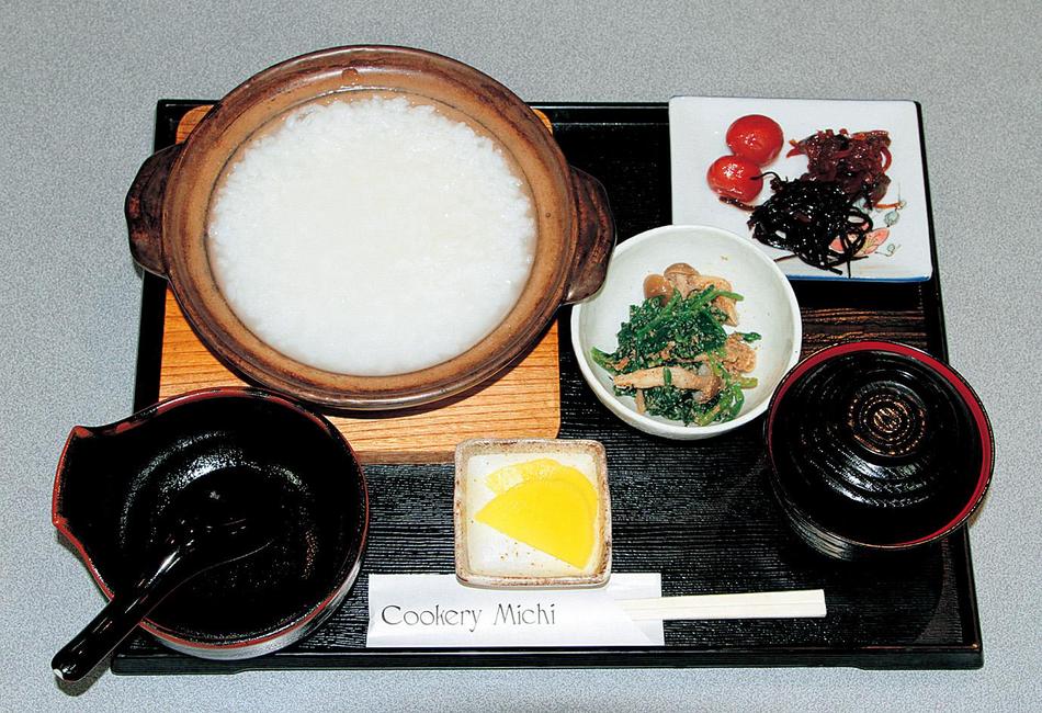 朝食お粥定食