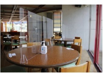 アクリルボードの設置【コロナウィルス感染対策】