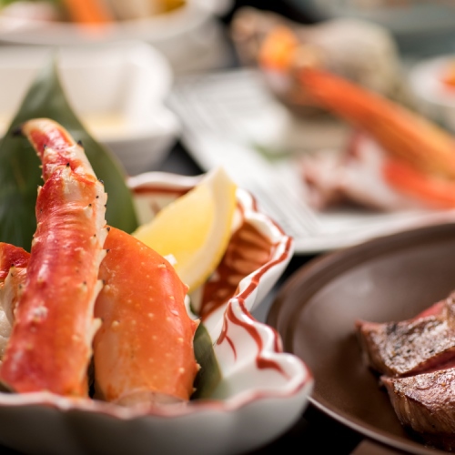 【食事(夕食)】※和食イメージ海・山ともに近い立地、ルスツの美味しいをお届け。