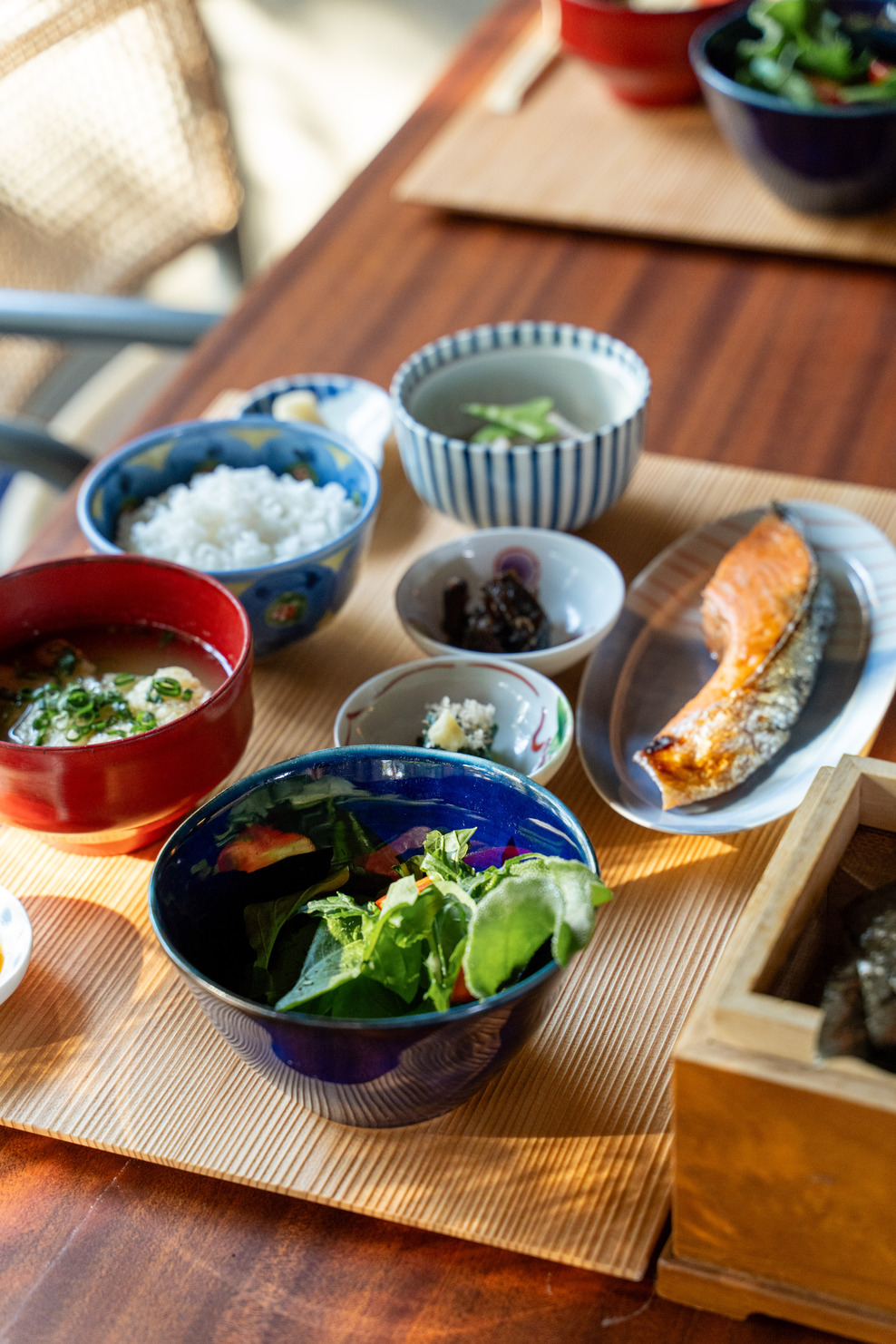 海苔ほいろ朝食