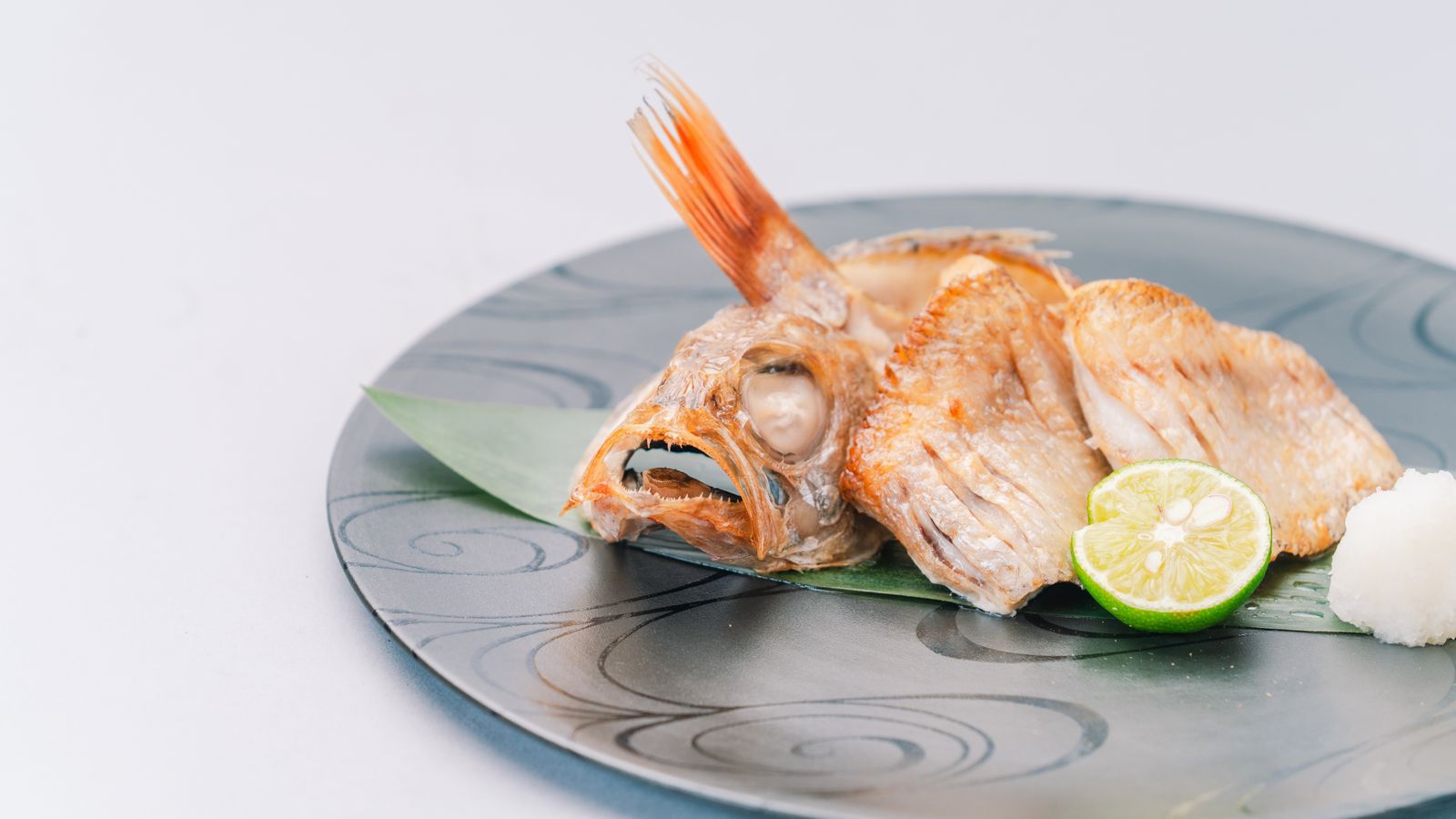 のどぐろ塩焼き