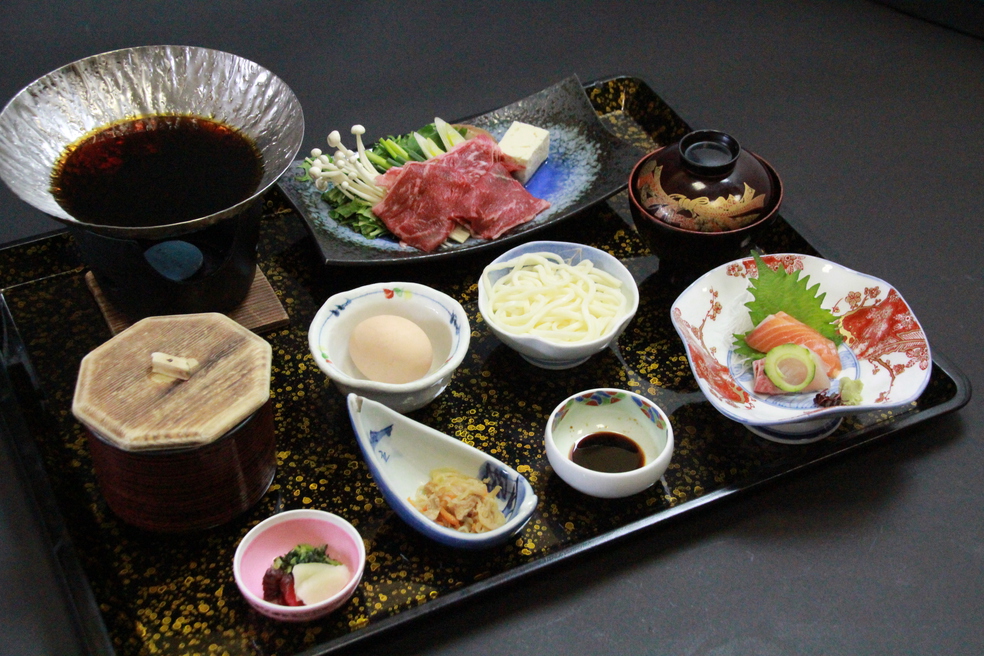 日本海／すき焼き御膳（写真一例）