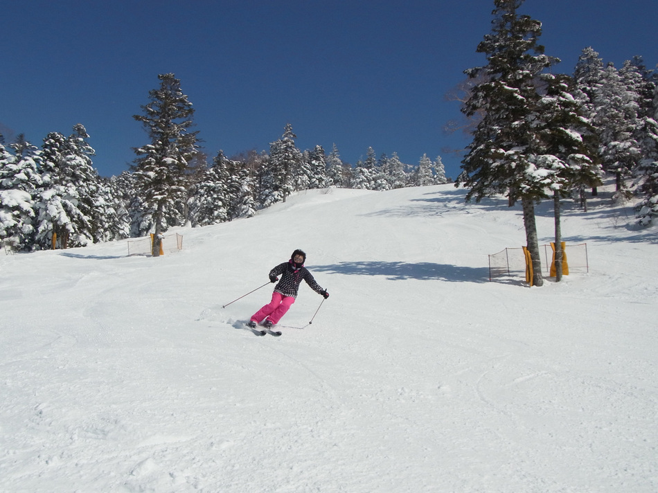 スキーは楽し！