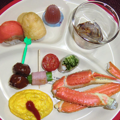 連泊の際には、お子様ランチのメニューも変ります