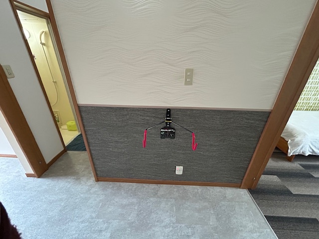 サイクルハンガー設置