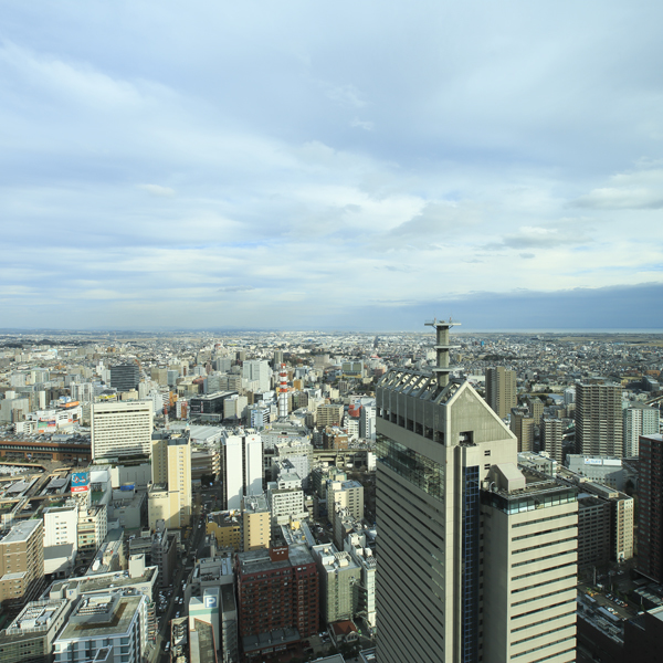ホテル東側からの眺望