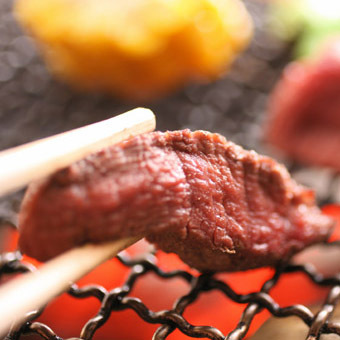 但馬牛の炭火焼