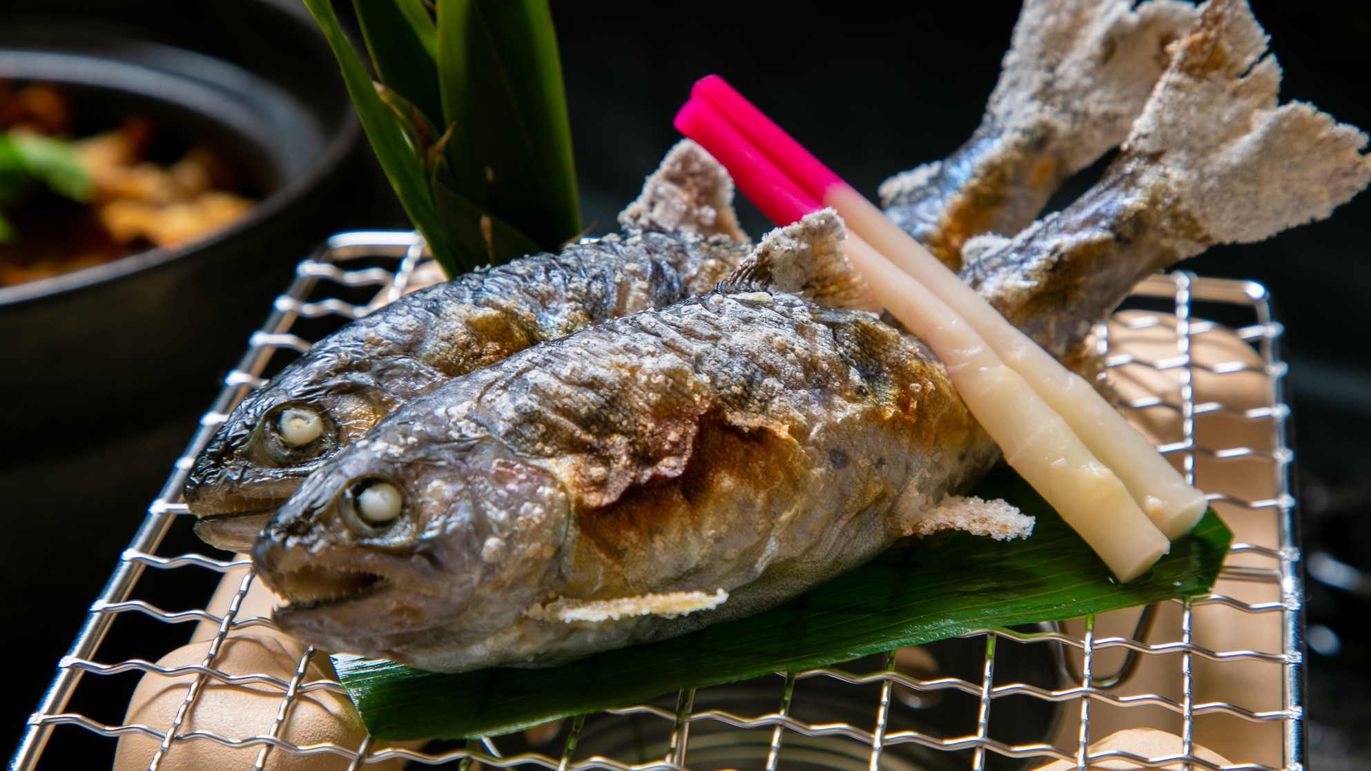 【料理】山女魚の塩焼き