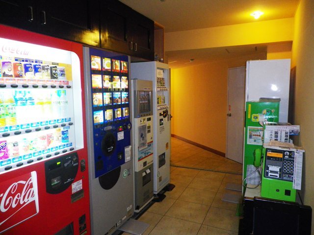 自販機コーナー