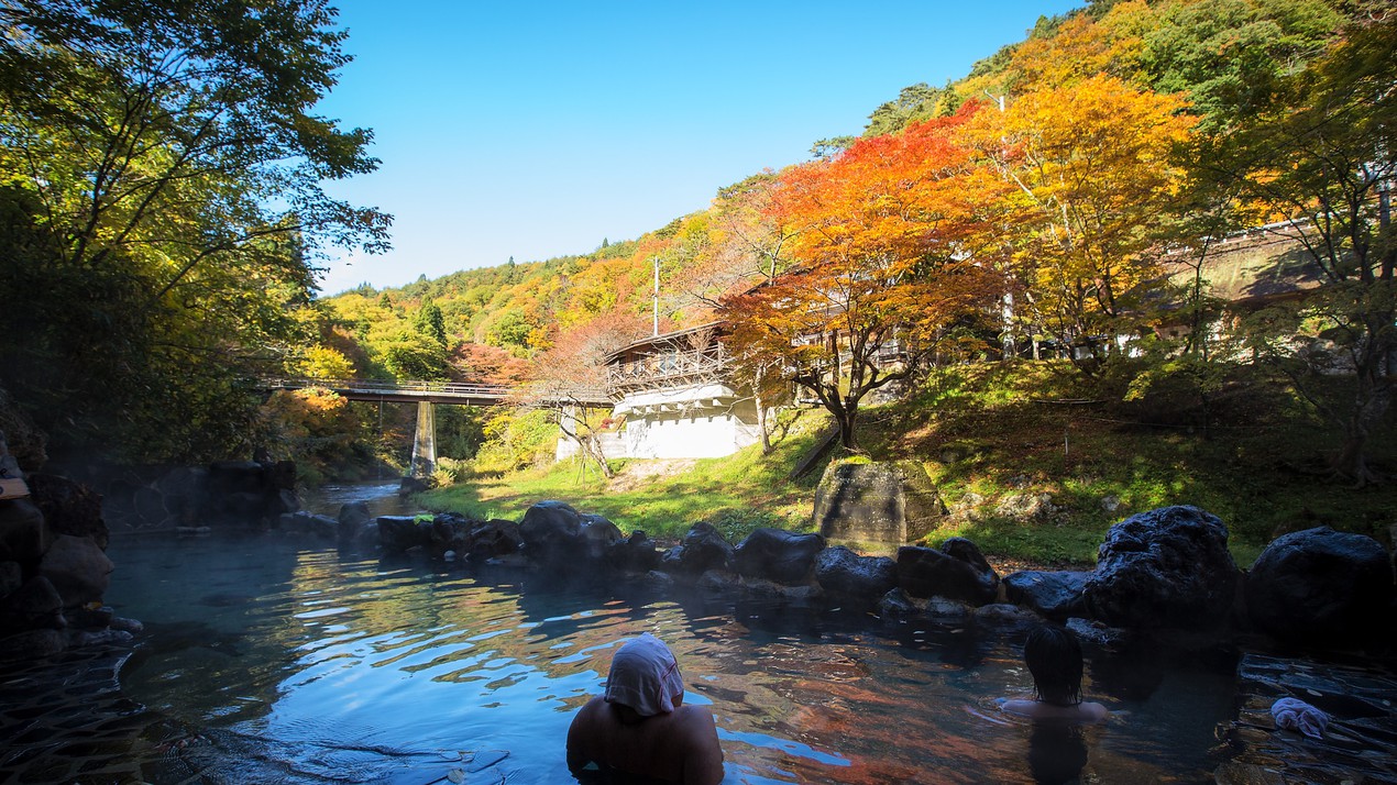 混浴露天風呂「大沢の湯」