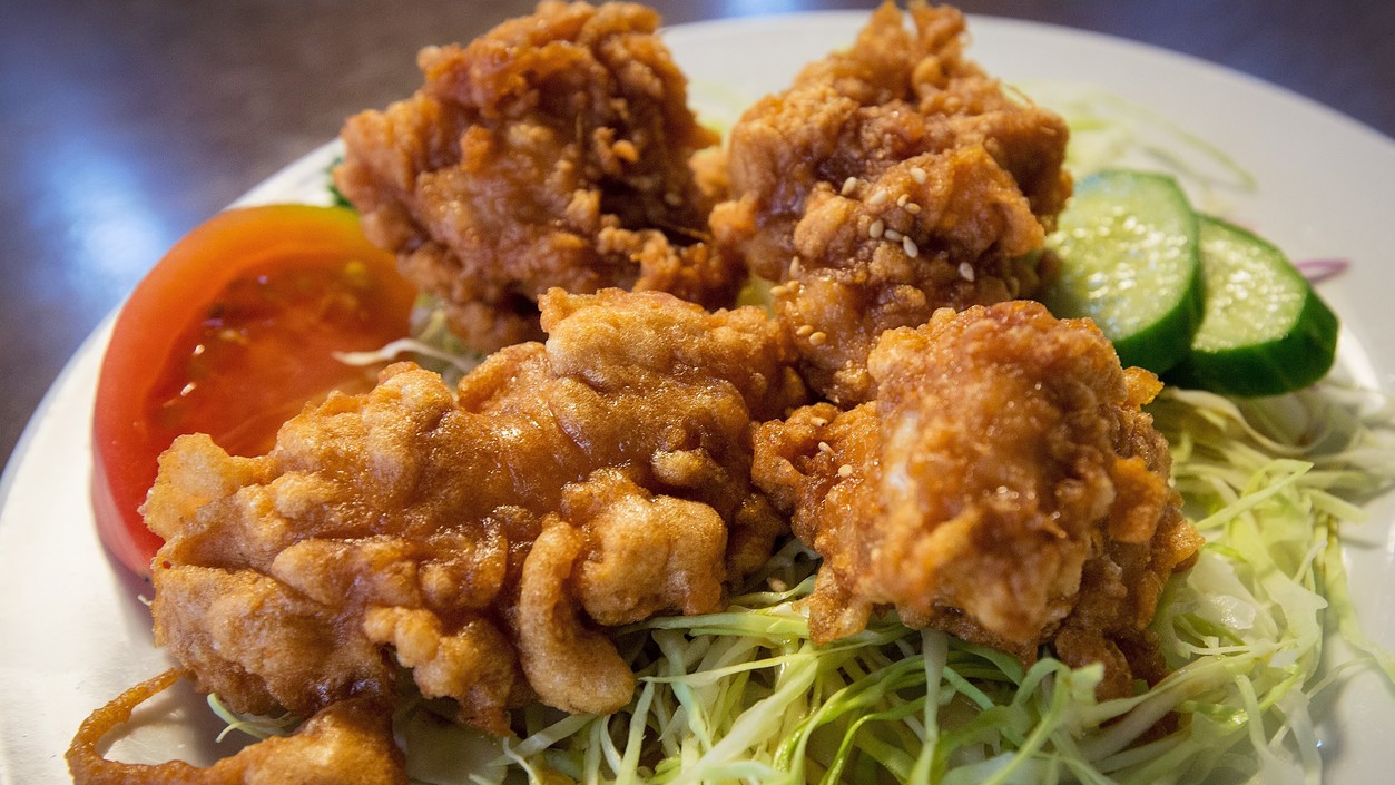 若鶏唐揚げ中華風