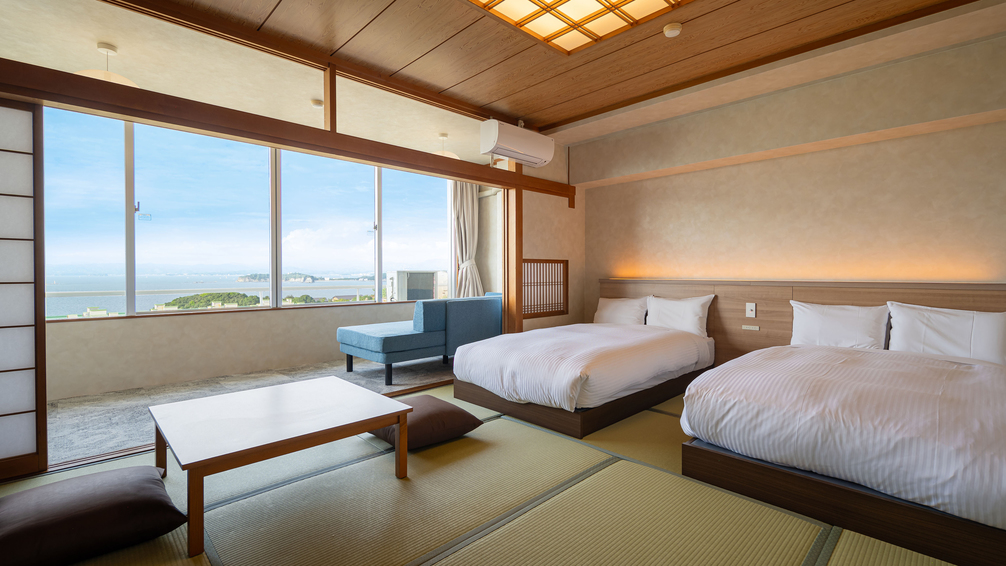 スタンダード和ベッドツイン※客室の一例