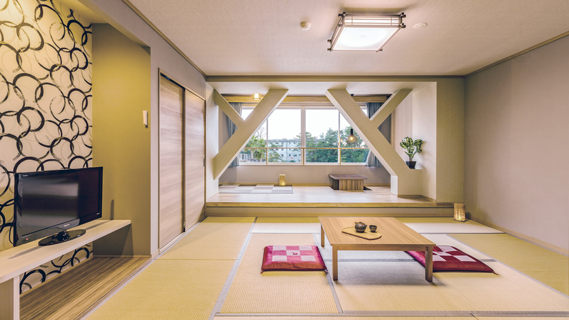 スーペリア和洋室ツイン(プールサイド)※客室の一例