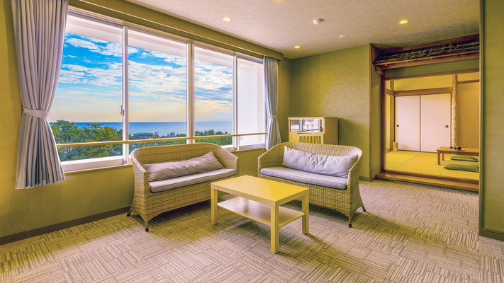 ジュニアスイート和洋室ツイン※客室の一例