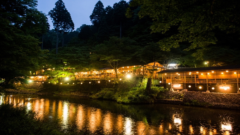 【納涼川床プラン】もみぢ家