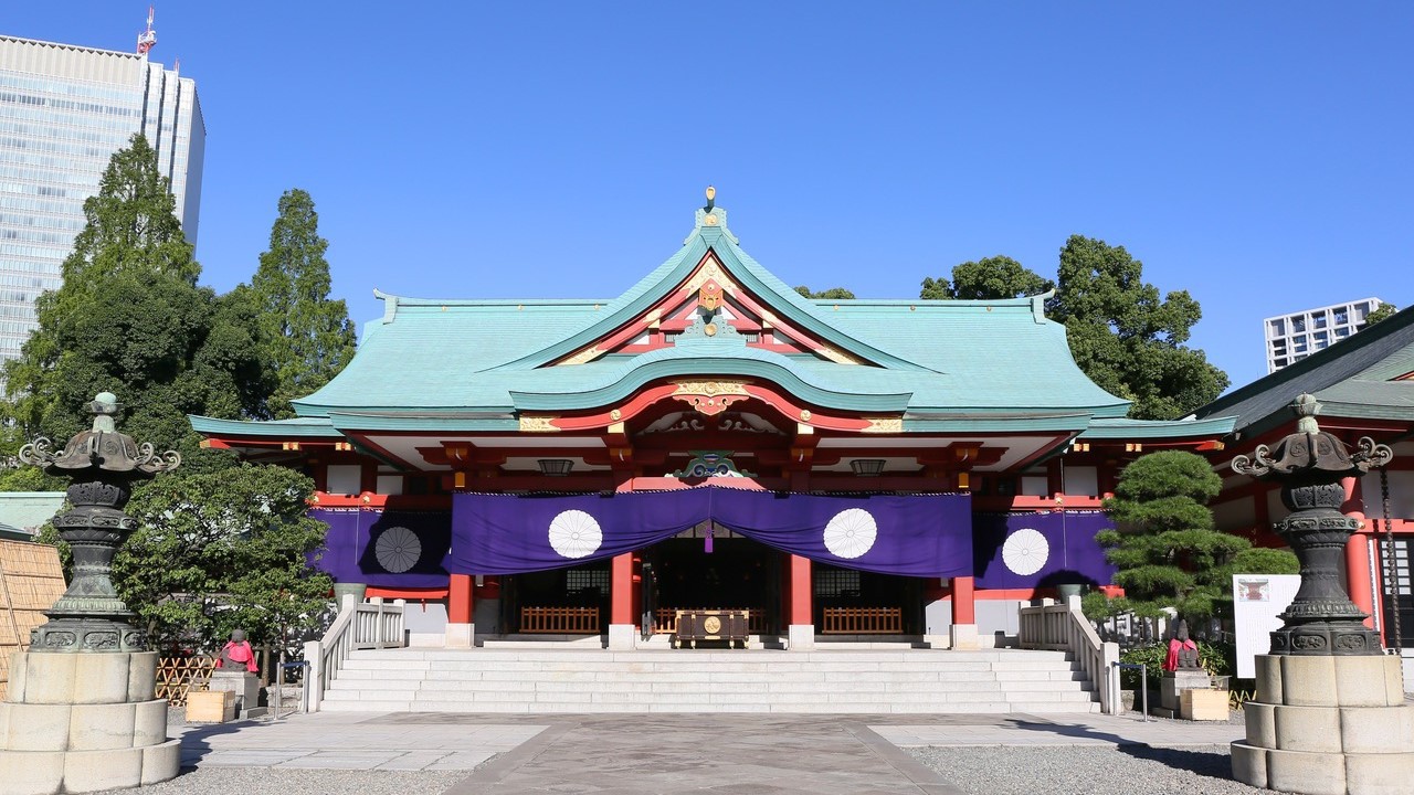 周辺施設：日枝神社