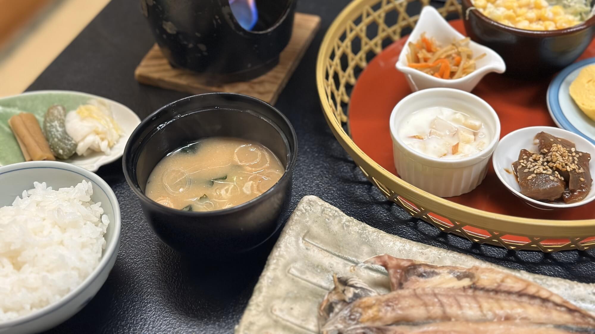 朝食一例