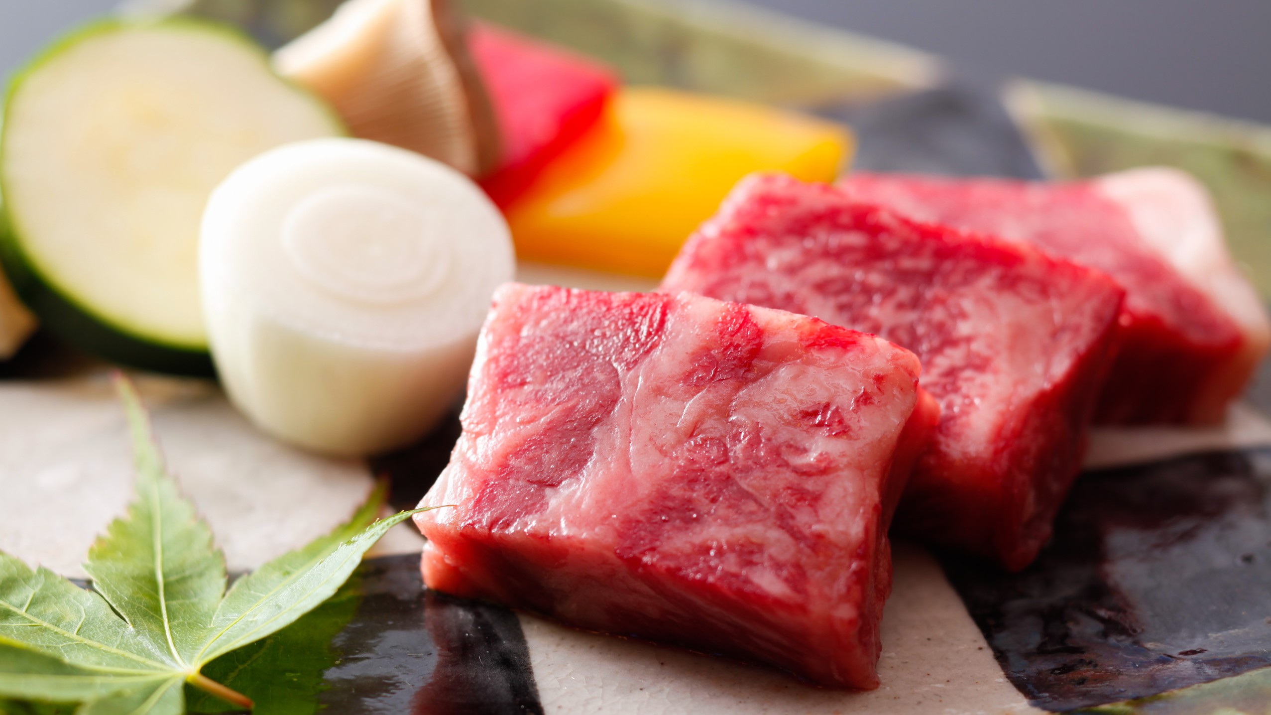 【お料理】京都肉のステーキ（一例）