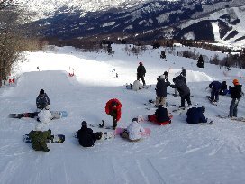 リフト山頂より