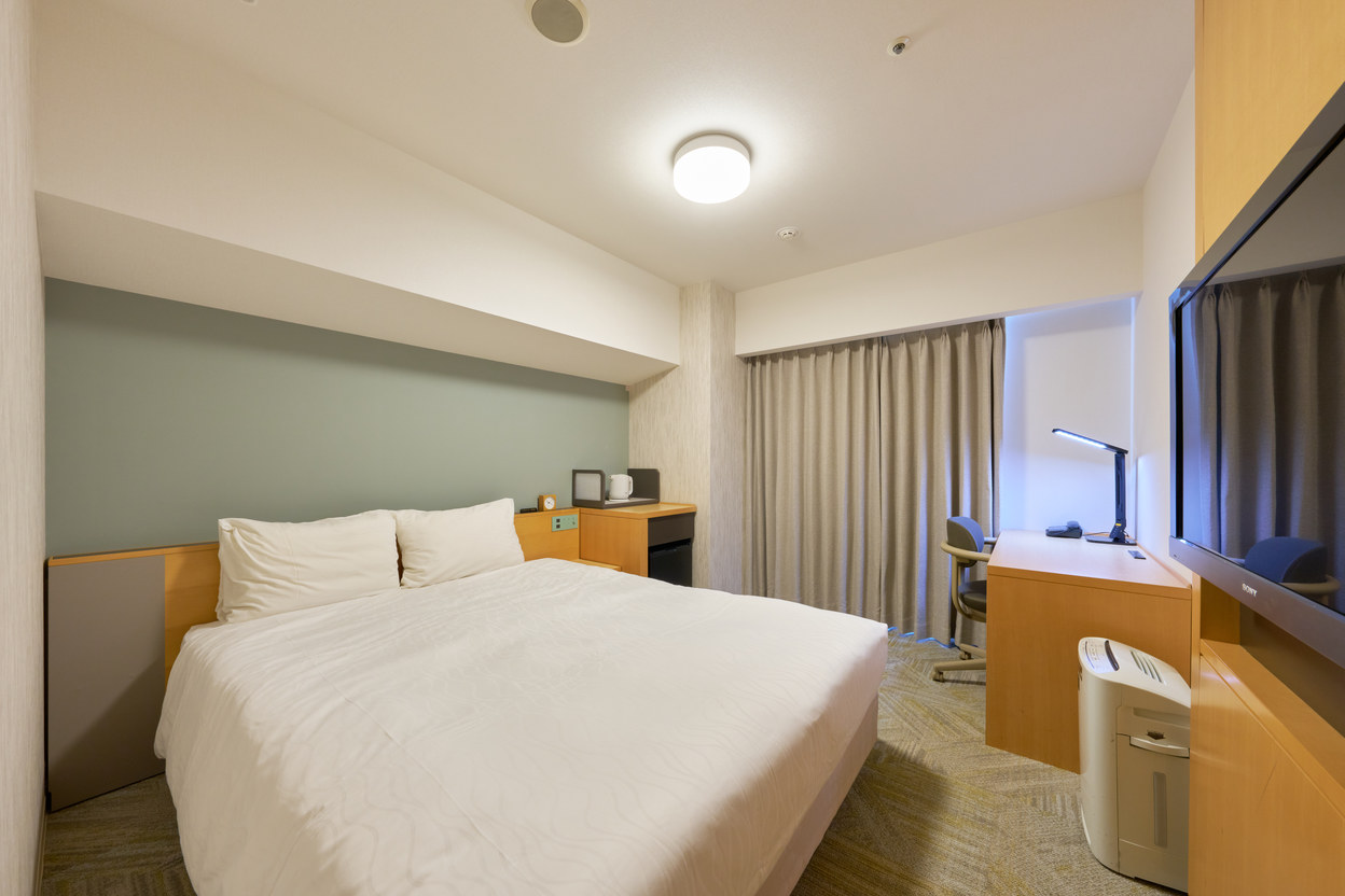 プレシャスシングル・ダブルルーム160cm幅ベッド1台20㎡