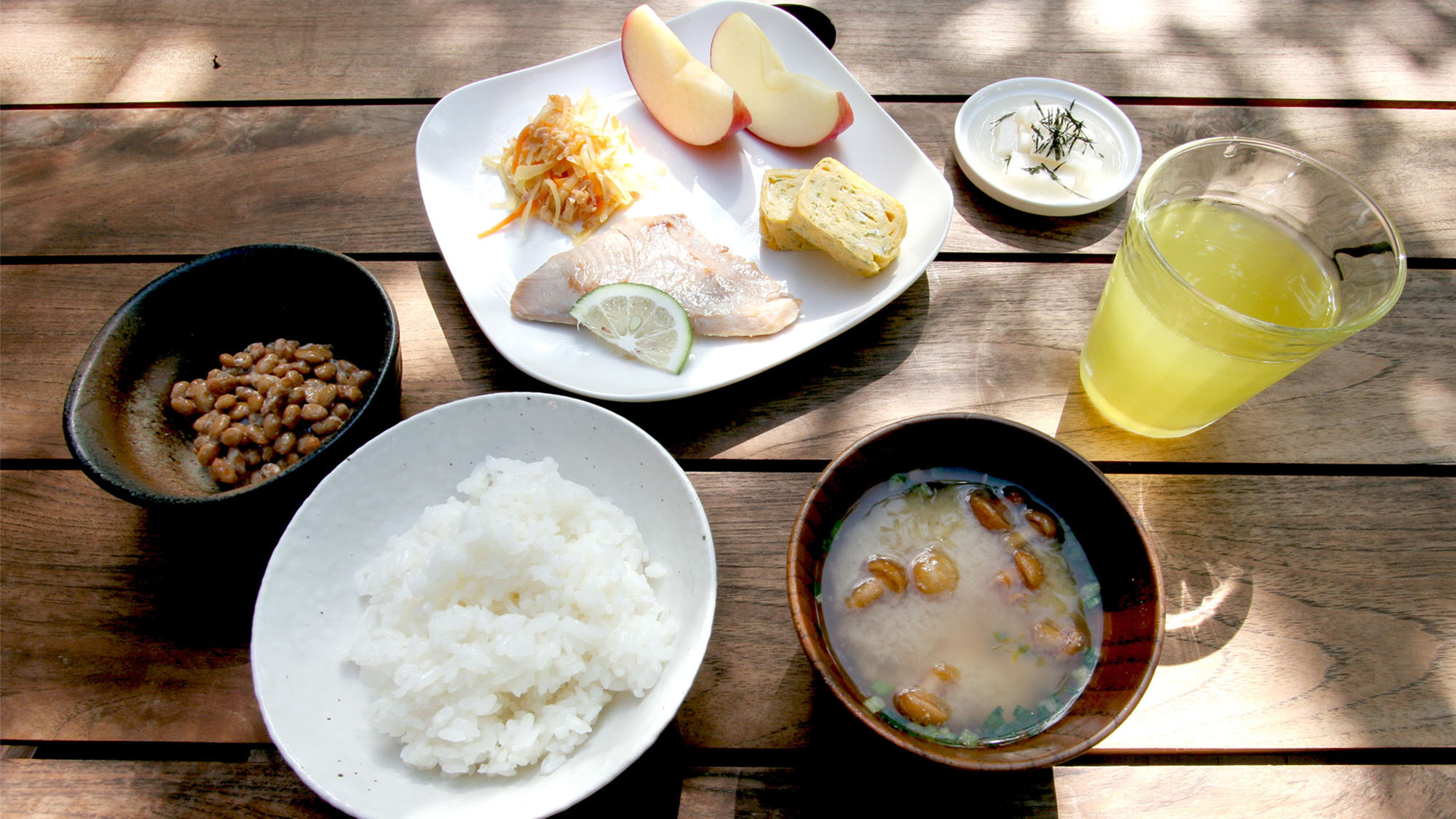・【選べる朝食一例】魚を中心とした和食